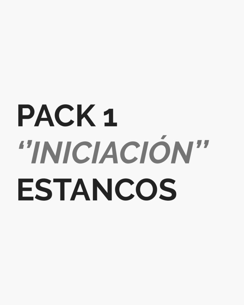 Pack Iniciación Estancos